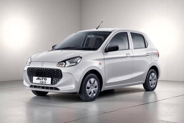 Maruti Suzuki Alto K10 Solid White Color Image